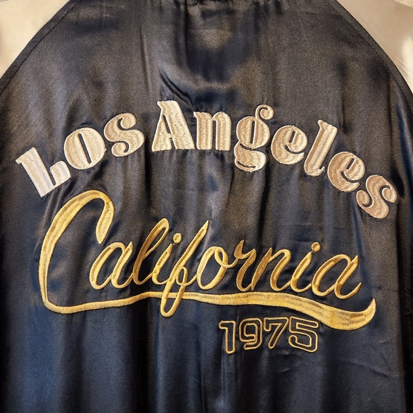 🌴 Arizona Satin Bomber | Los Angeles 1975 | L 🧥 - Picture 3 of 5